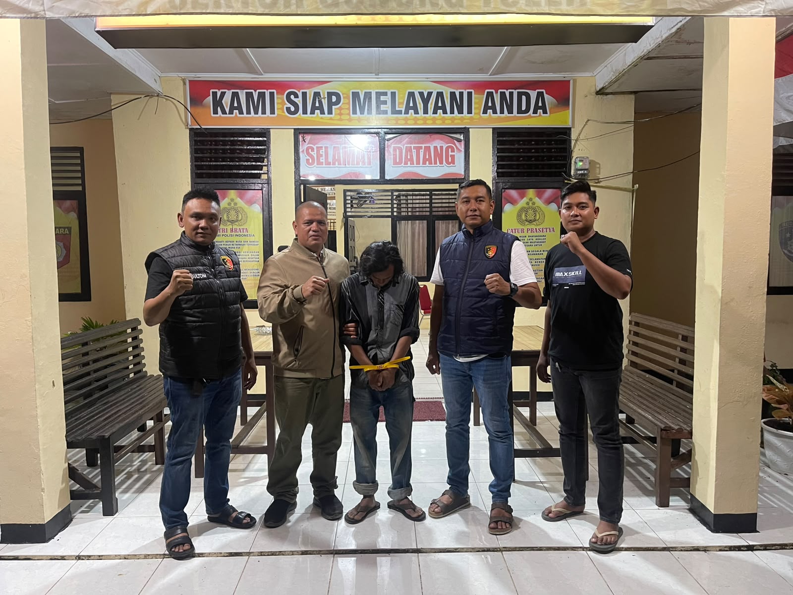 Pasaman barat  Polsek Gunung Tuleh Ringkus Pelaku Curat Saat Tidur, yang masuk target operasi sikat singgalang 2026.