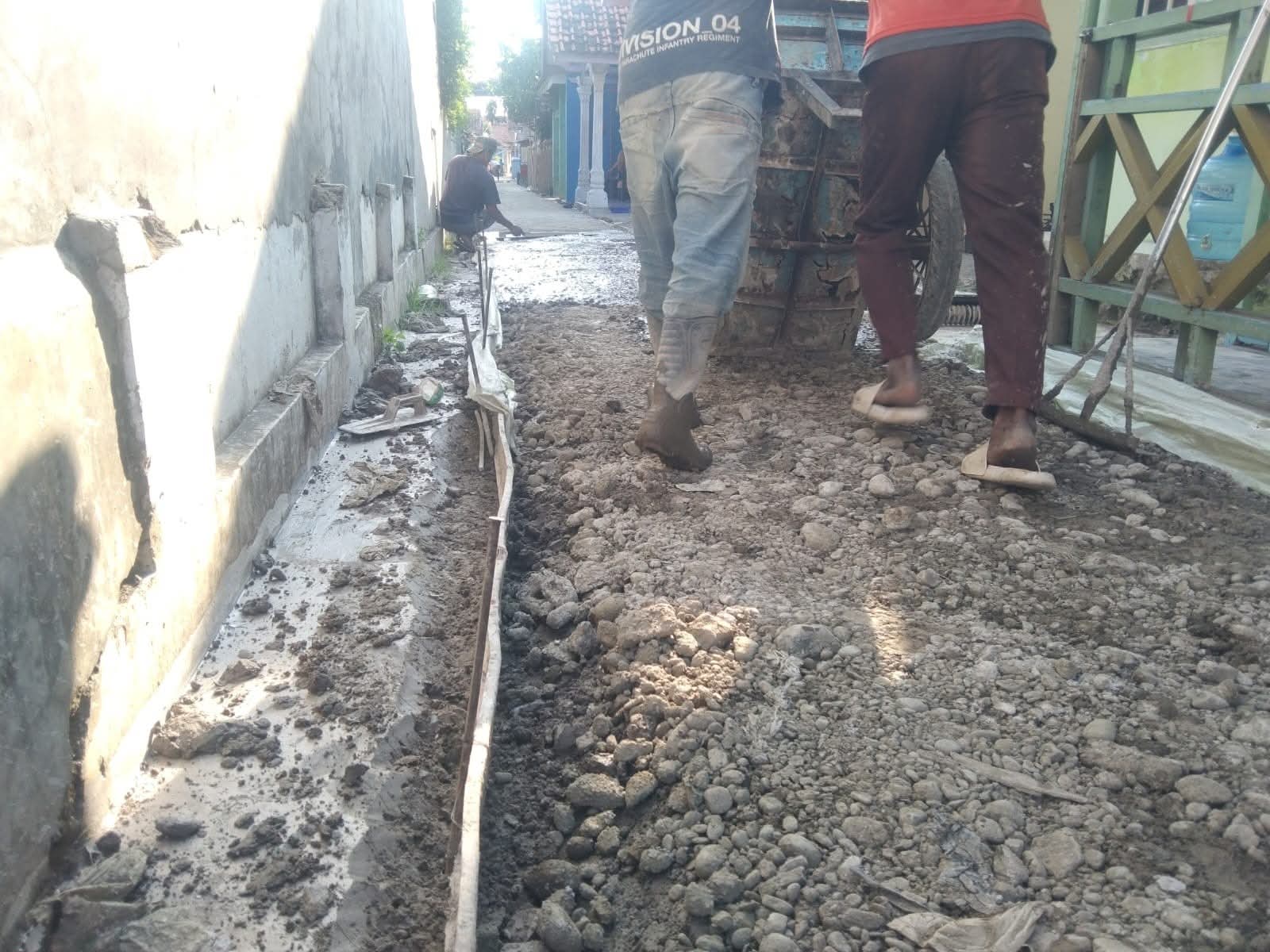 Dugaan Kuat Volume Cor Beton Desa Terusan Asal Asalan