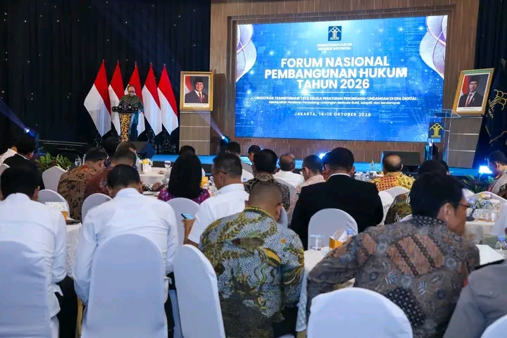 BNN HADIRI FORUM NASIONAL PEMBANGUNAN HUKUM TAHUN 2026