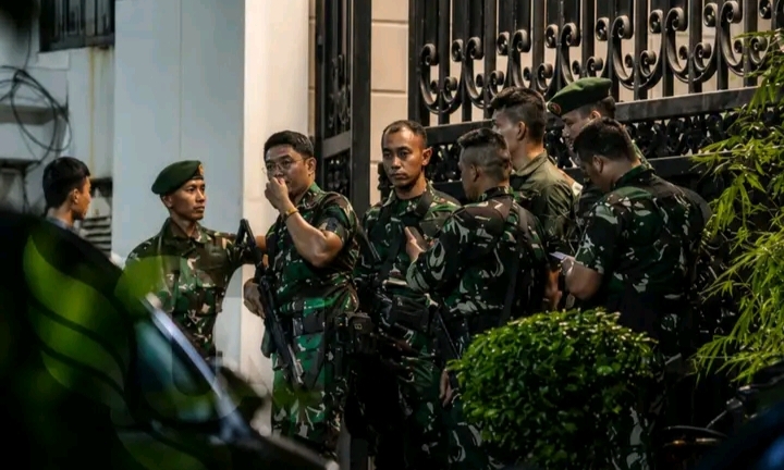 Rumah Jaksa Agung Muda Jampidsus Febrie Adriansyah Di Jaga Ketat TNI