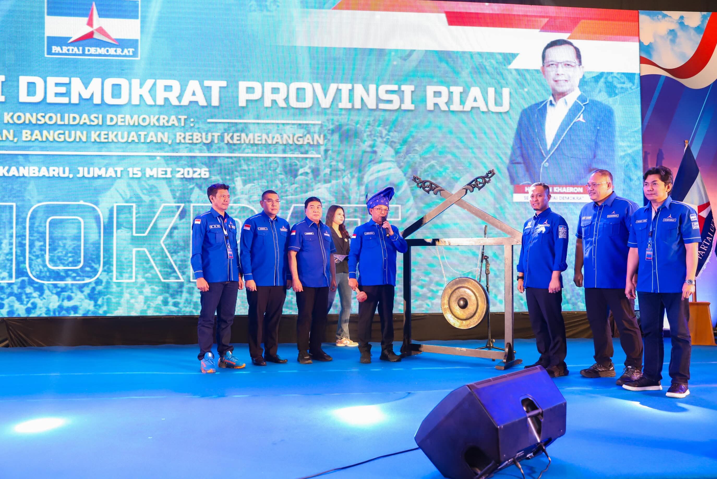 Buka Musda V Demokrat Riau, Pimpinan Pusat Titipkan Tiga Strategi Utama Rebut Kemenangan