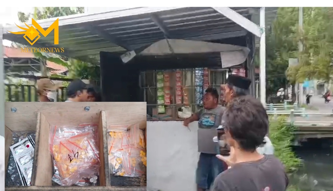Endahkan Intruksi KADES, Warung Obat Psikotropika Jaringan MADI ACEH Karanganyar DI Grudug Warga
