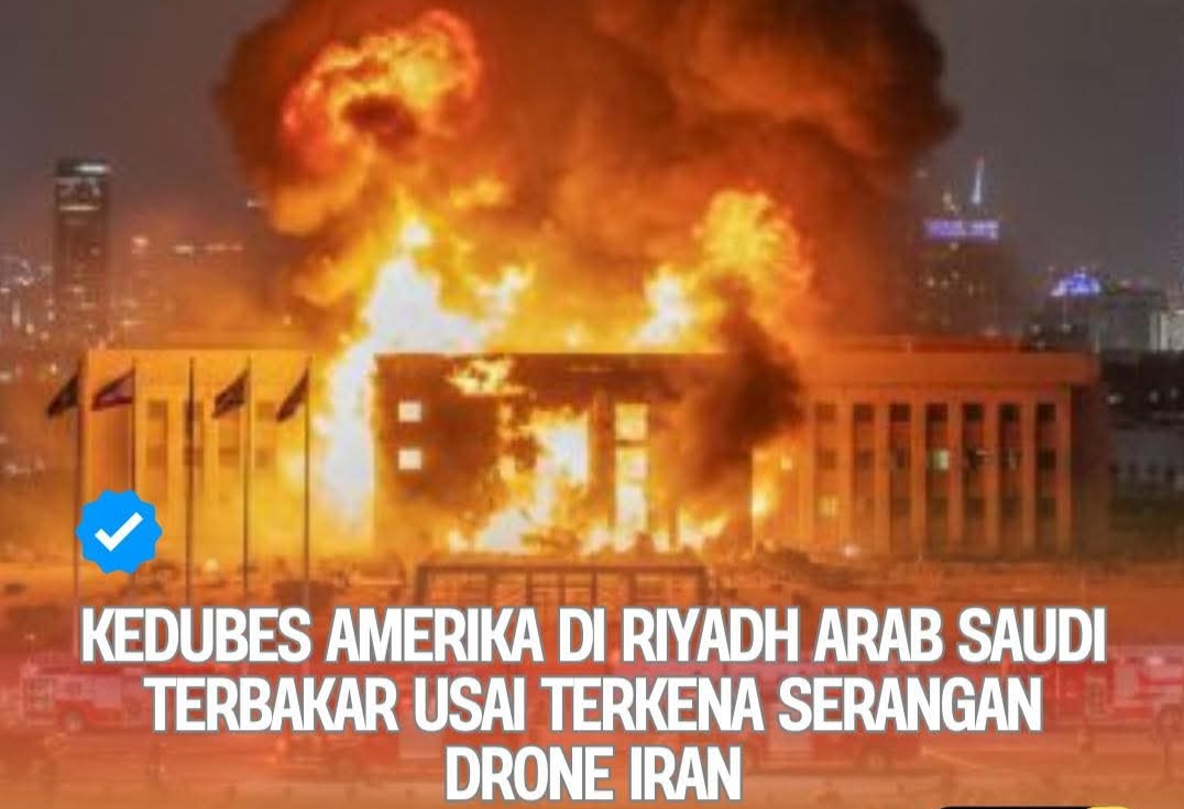 Kedutaan Besar Amerika Serikat Di Riyadh Kena Serangan 2 Drone Iran