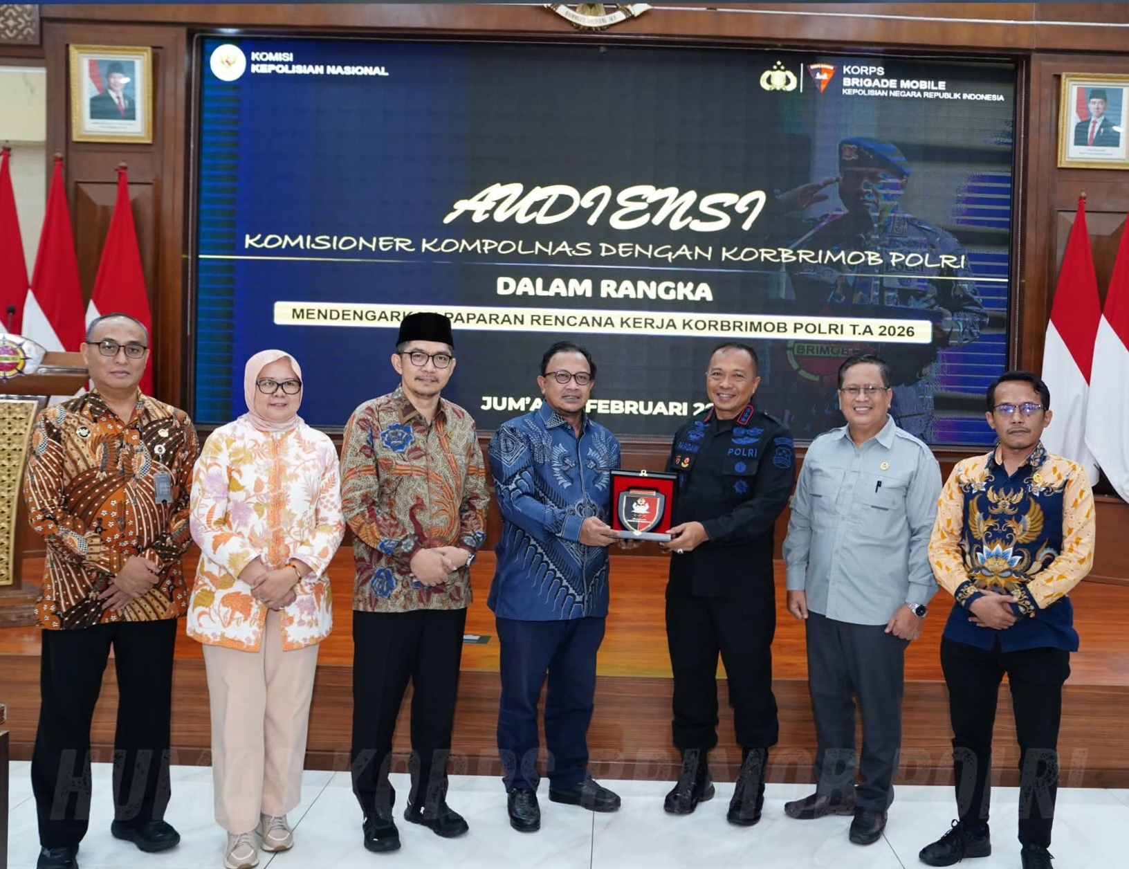 Kompolnas Laksanakan Audiensi dengan Korbrimob Polri, Bahas Rencana Kerja T.A. 2026