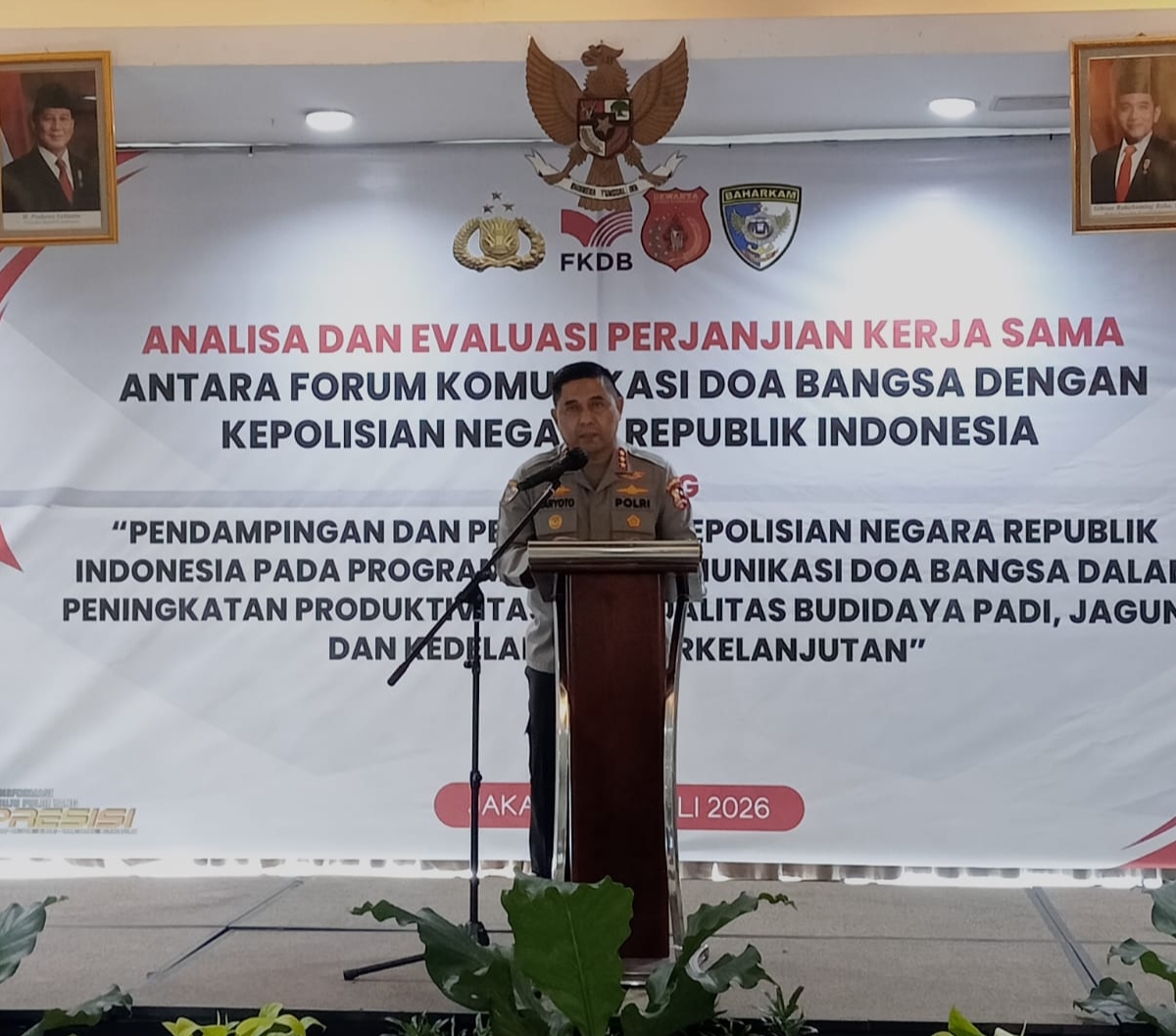 Komjen Pol. Karyoto Bangga atas Kontribusi H. Mulyadi dalam Mendukung Program Ketahanan Pangan Nasional