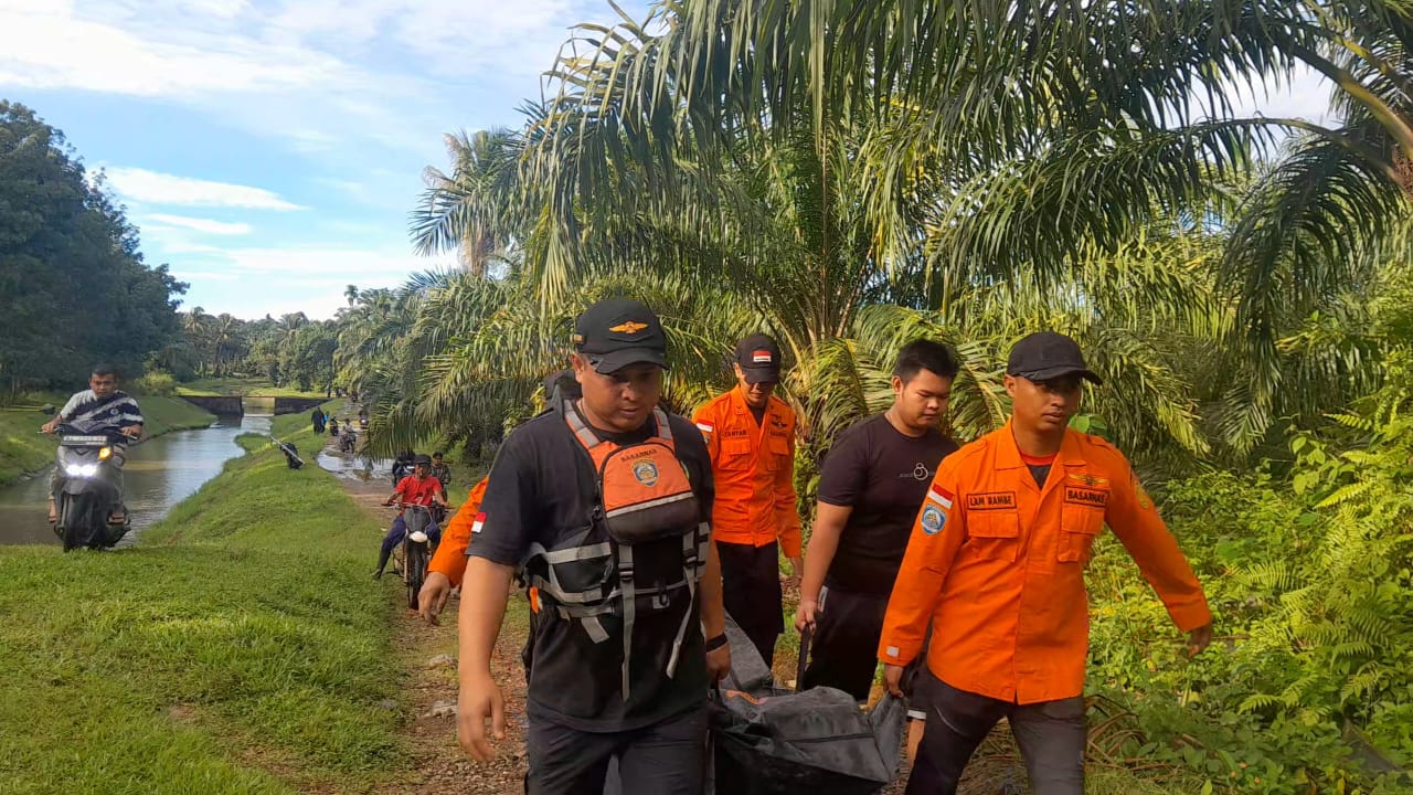 Pria Terjatuh ke Irigasi di Pasaman barat Ditemukan Meninggal Dunia