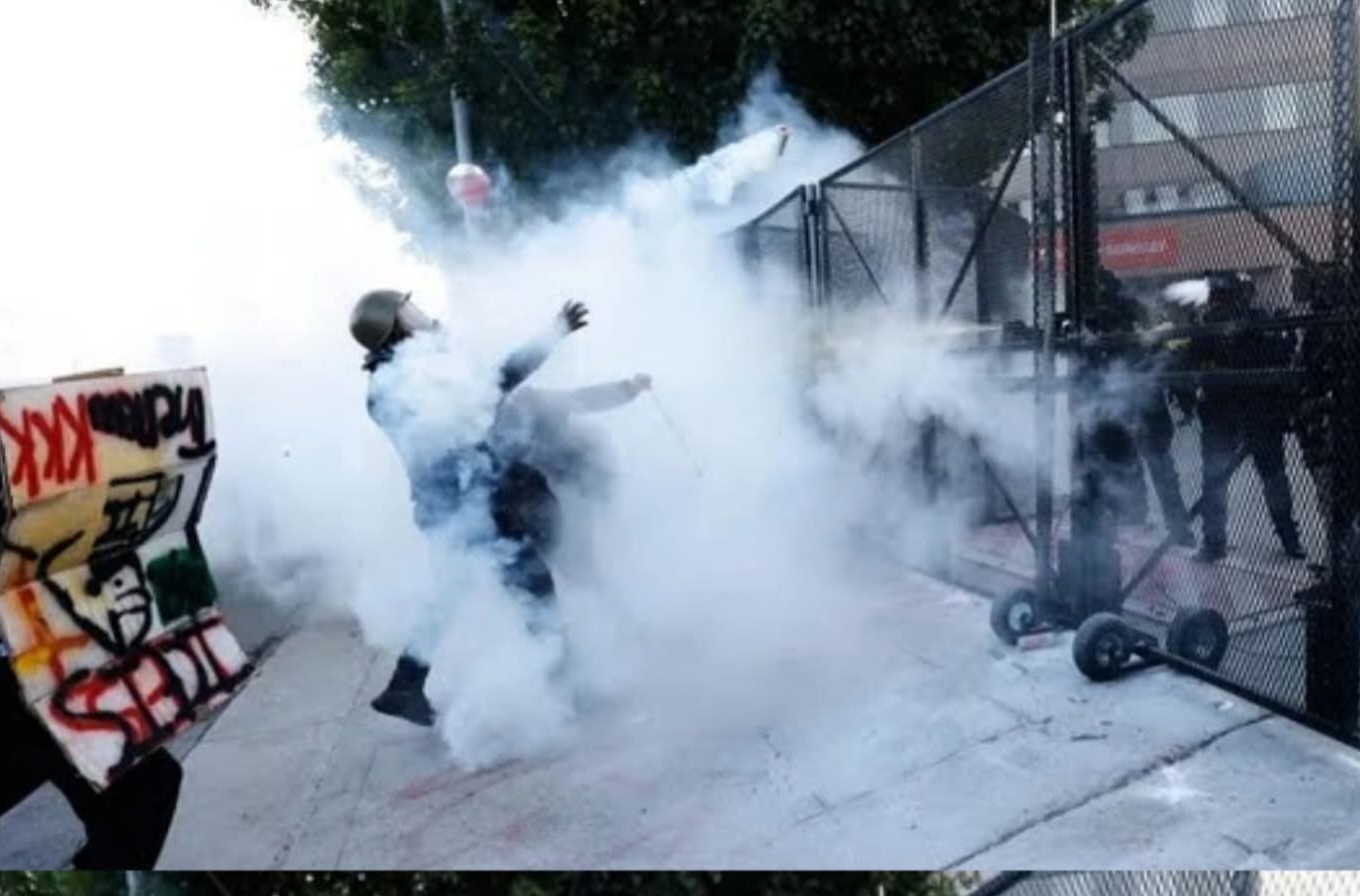 Demo 'No Kings' Kota Los Angeles Dalam Keadaan SIAGA