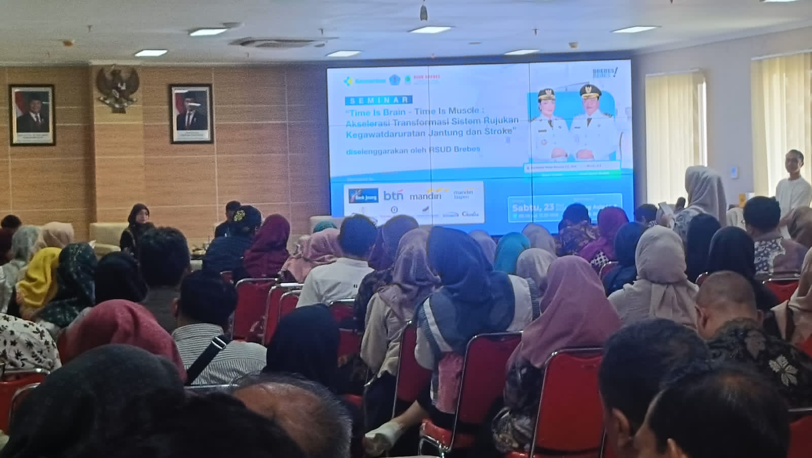 Gelar Seminar 'Time is Brain, Time is Muscle', RSUD Brebes Perkuat Sistem Rujukan Stroke dan Jantung