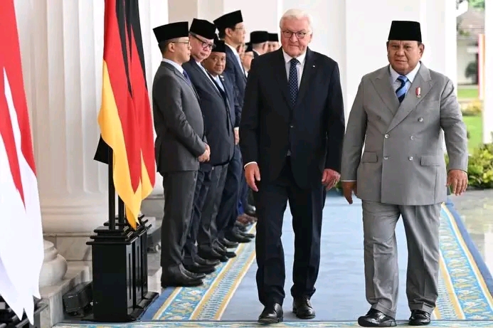 RI-Jerman Sepakat Perkuat Kerja Sama Strategis, Presiden Prabowo Sambut Hangat Kunjungan Presiden Steinmeier di Istana Merdeka