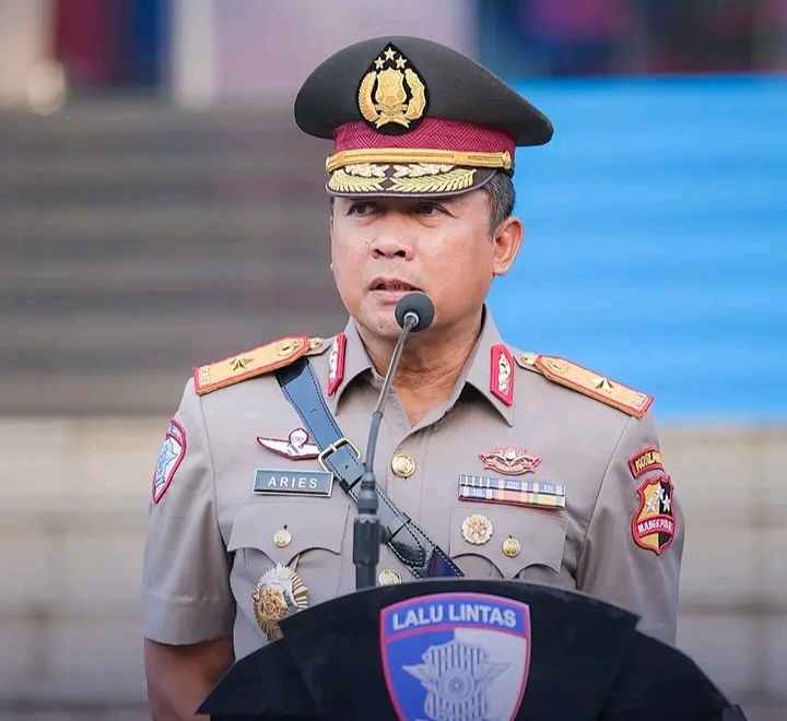 Brigjen Pol. Dr. Aries Syahbudin, S.I.K., S.H., M.Hum. Resmi Jabat Kakorlantas Polri