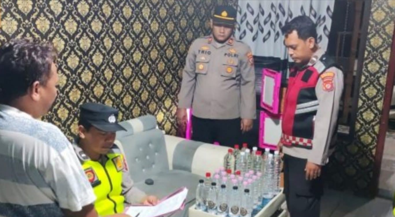 Polsek Juntinyuat Polres Indramayu Gelar Ops Pekat Jelang Ramadhan