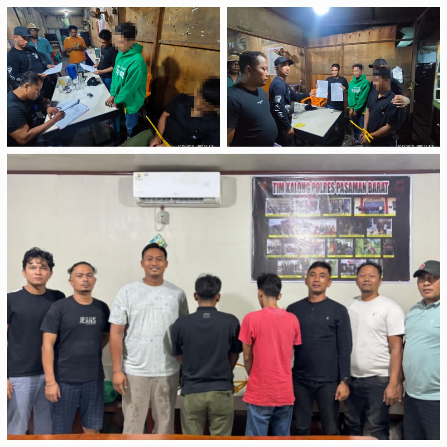 Satreskrim Polres Pasaman Barat Ringkus Dua Pelaku Penganiayaan dan Penusukan, Ditangkap di Rokan hulu Riu.