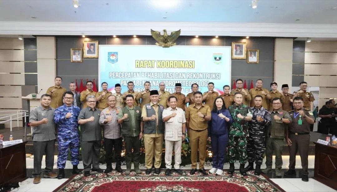 Kemendagri Tito Karnavian Mengumpulkan kepala Daerah se-Provinsi Sumatera Barat