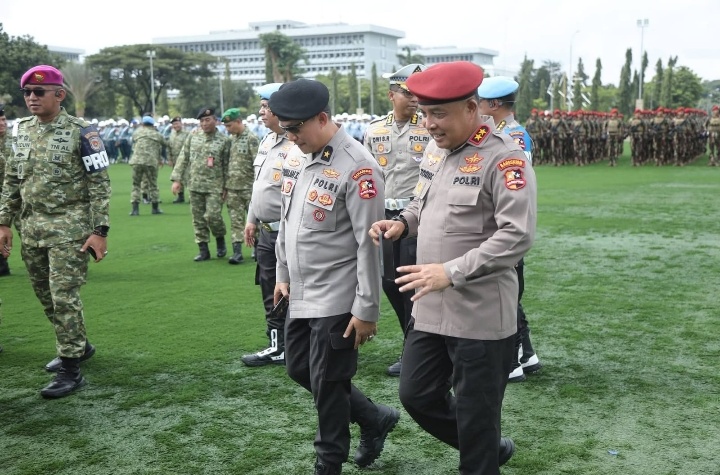 BNN HADIRI UPACARA GELAR OPERASI GAKTIB DAN OPERASI YUSTISI POLISI MILITER TAHUN 2026