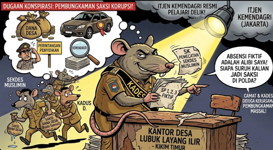SKANDAL BIROKRASI LAHAT: Dugaan Konspirasi Pemecatan Massal Perangkat Desa untuk Bungkam Saksi Korupsi