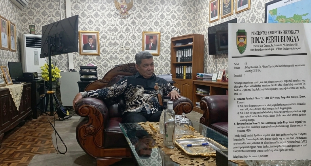 Ada Temuan Kelebihan Bayar Rp831 Juta, Kadishub Purwakarta Sebut Pegawai Mulai Cicil Pengembalian