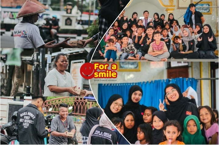 'For a Smile' Indramayu Buktikan Semangat Muda, Aksi Sosial Tanpa Batas