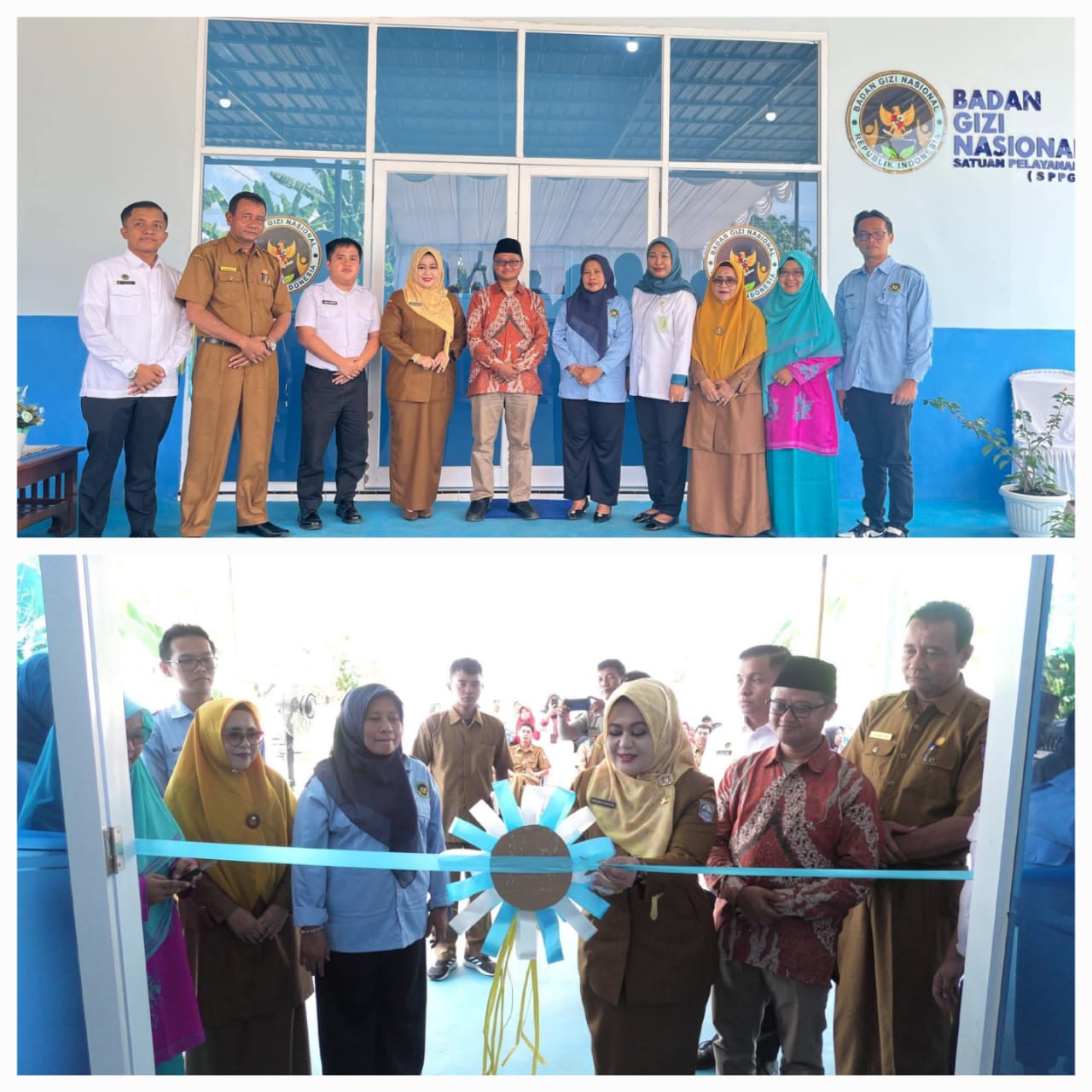 Supriono wakil ketua DPRD hadiri Peresmian SPPG Bandarejo Nagari Lingkuang Aua Bandarejo Kecamatan Pasaman