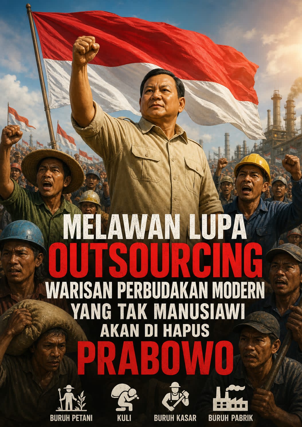Prof. Sutan Nasomal Ingatkan Presiden: Sudah Manusiawikah Menyikapi Nasib Buruh di May Day 2026?