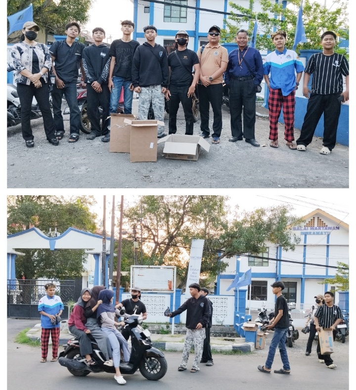 AMKI Indramayu Berbagi TAKJIL Jum'at Berkah di Momen Takbiran