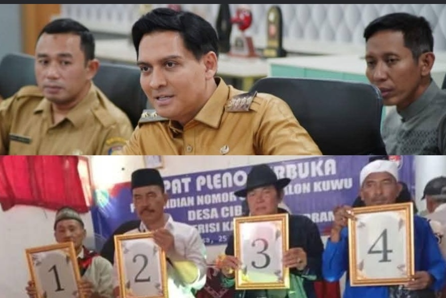 Kuwu terpilih Desa Cibereng Mantan Narapidana Korupsi Resmi Di Laporkan Bupati Lucky Hakim