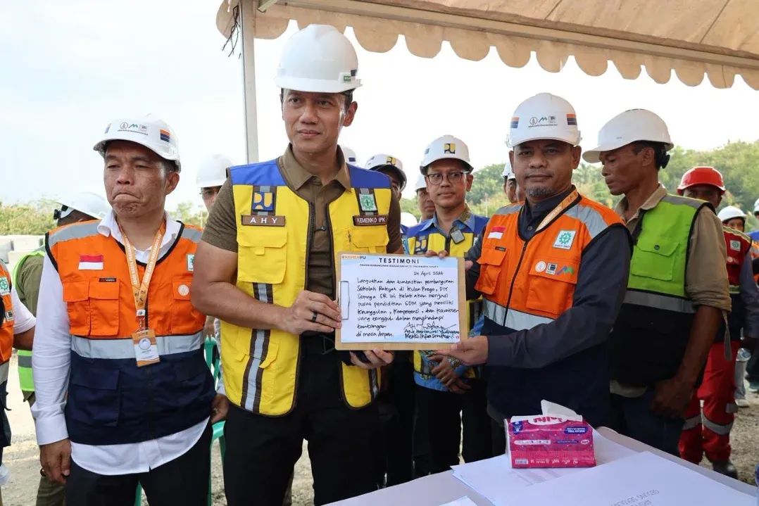 AHY Optimistis Proyek Sekolah Rakyat Kulon Progo Rampung Juni 2026