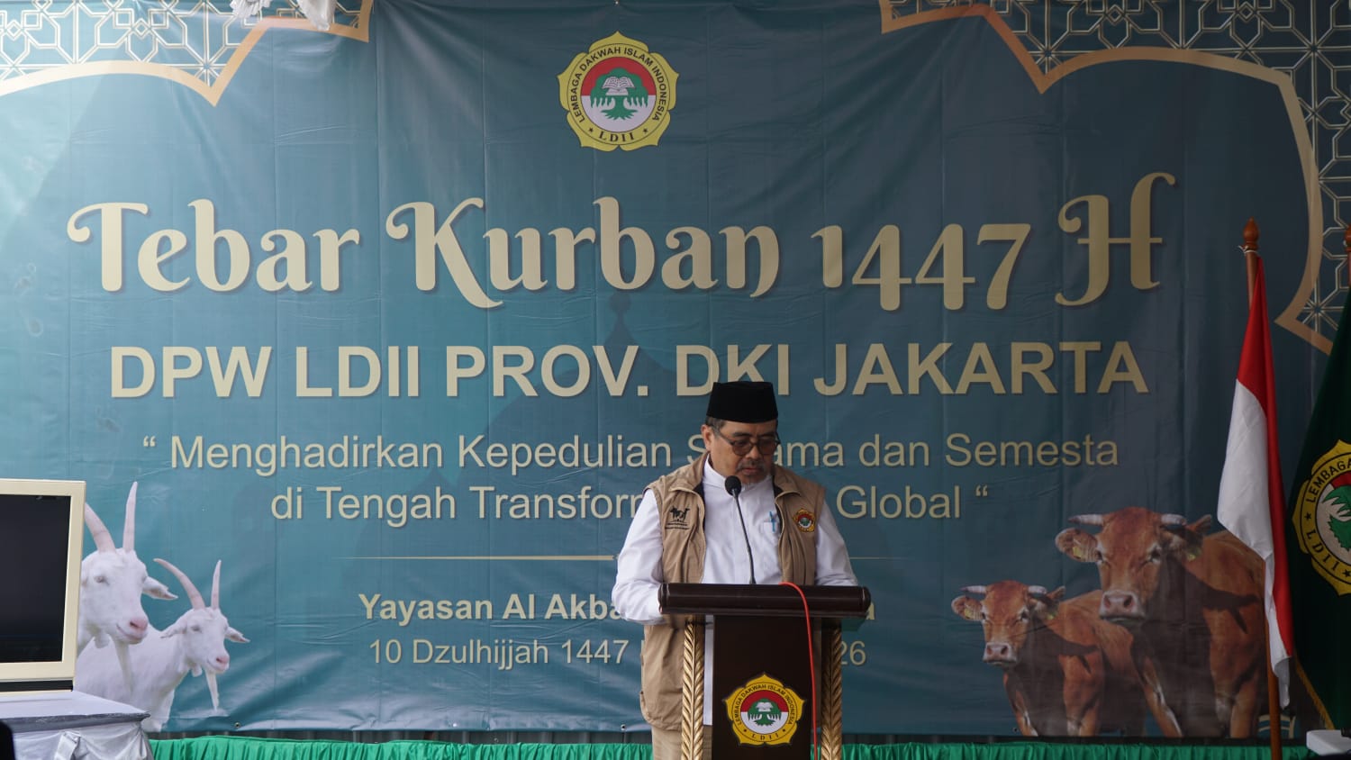 Tebar Kurban 1447 H: LDII DKI Jakarta Jaga Semangat Berbagi di Tengah Tantangan Ekonomi