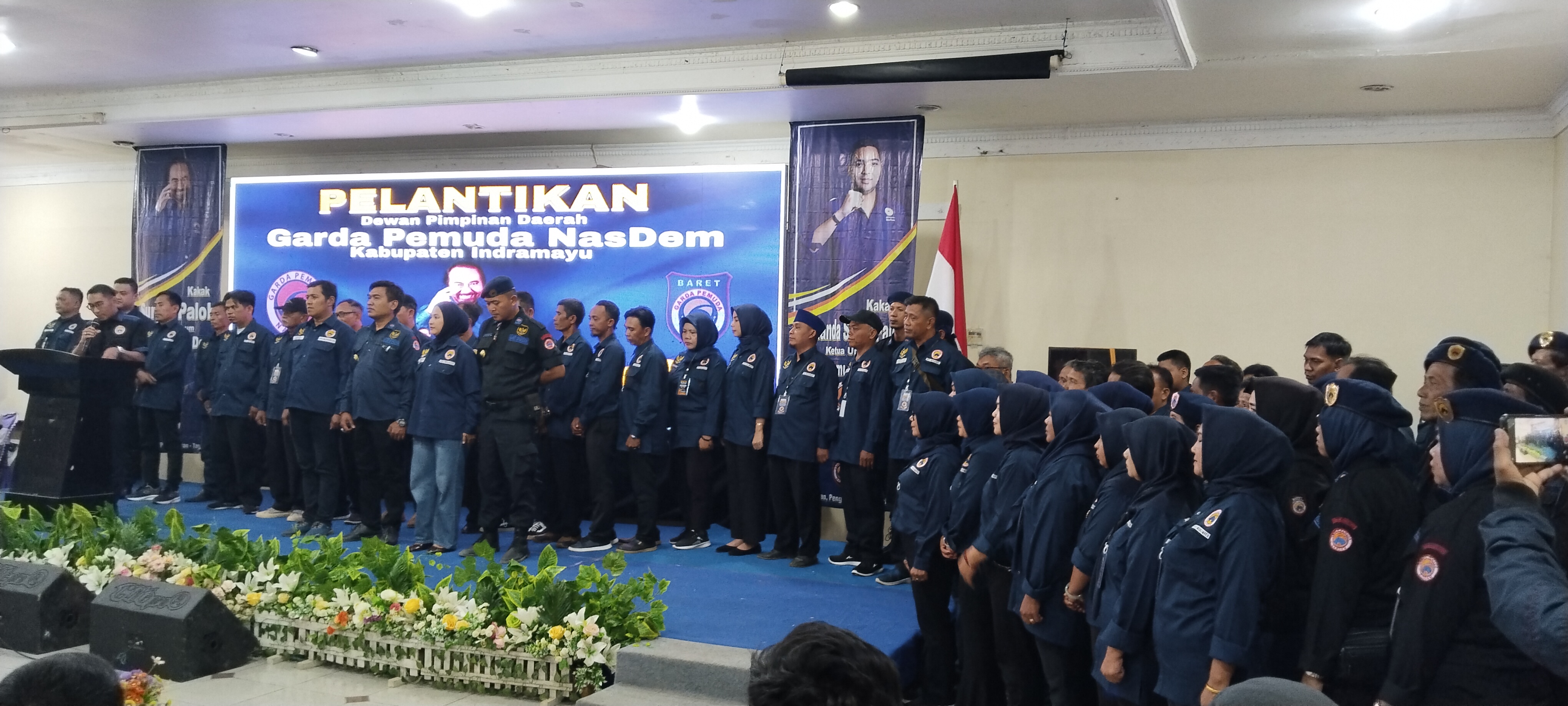 Pelantikan DPD Garda Pemuda NasDem Indramayu, Perkuat Konsolidasi Organisasi