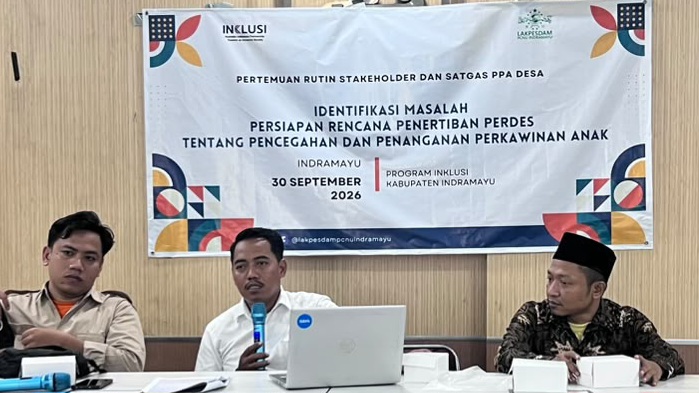 Lakpesdam PCNU Indramayu Dorong Desa Siapkan Perdes Cegah Perkawinan Dini