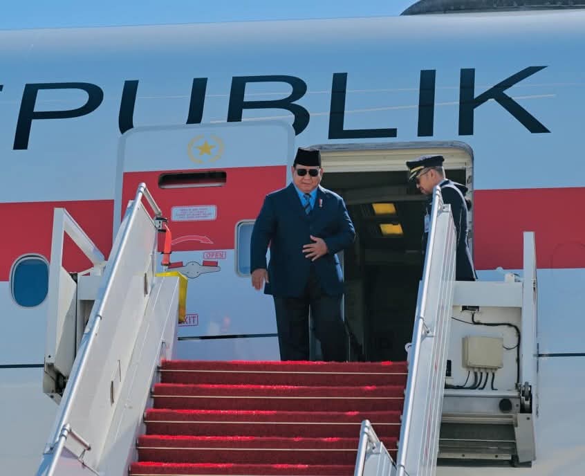 Presiden Prabowo Tiba di Paris, Perkuat Kerja Sama Strategis Indonesia-Prancis