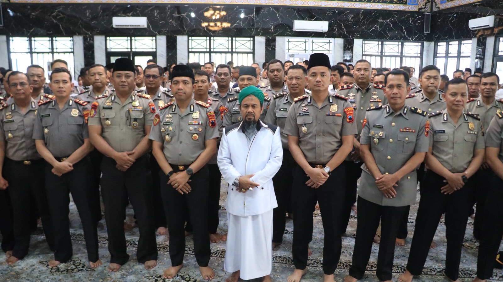 Polres Tegal Gelar Safari Dakwah, Perkuat Ukhuwah Islamiyah dan Integritas Personel
