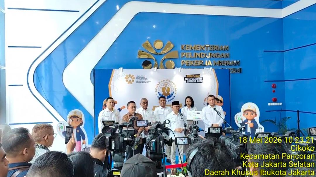 Kementerian Perlindungan Pekerja Migran Indonesia Resmi Canangkan Gerakan Nasional Migran Aman