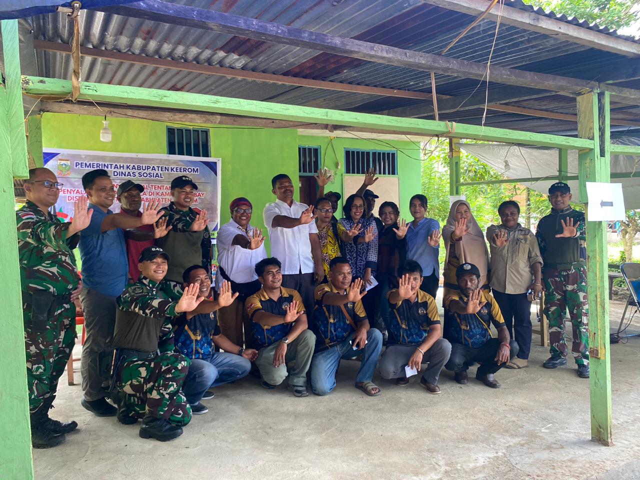 Peduli Masyarakat Perbatasan Papua, Satgas Swasembada Yonif 643/Wns Koops TNI Habema Gelar Penyuluhan Kesehatan