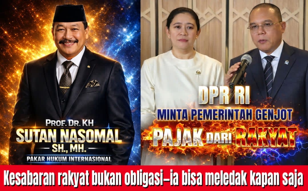 Prof Dr Sutan Nasomal Klaem Miris !!! Rakyat Disuruh Bayar Hutang Negara Lewat Pajak Ini Bukan Solusi, Ini Perampokan Yang Dilegalkan