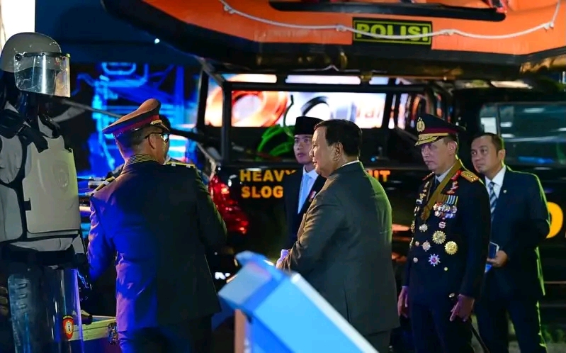 Kunjungan Presiden Prabowo ke Pameran Bhayangkara: Pamer Inovasi Karya Anak Bangsa
