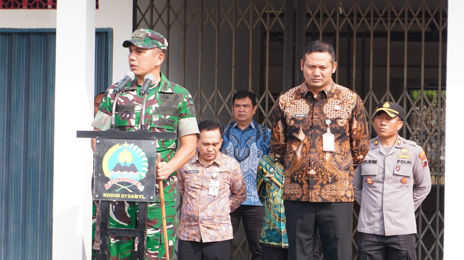 Pesan Bupati Boyolali kepada Ratusan Prajurit Baru: Jadilah Teladan dan Jaga Kemanunggalan dengan Rakyat