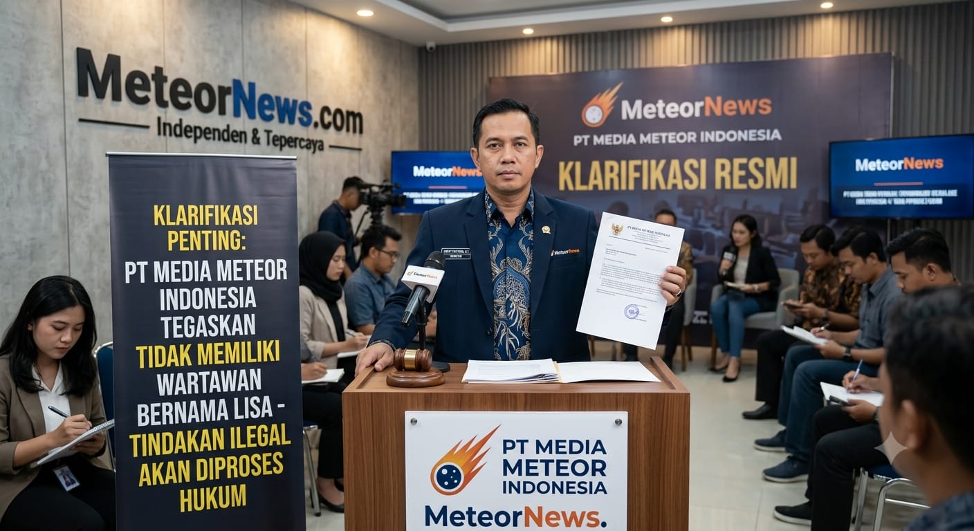 Klarifikasi Resmi: PT Media Meteor Indonesia Bantah Keterlibatan dalam Praktik Ilegal