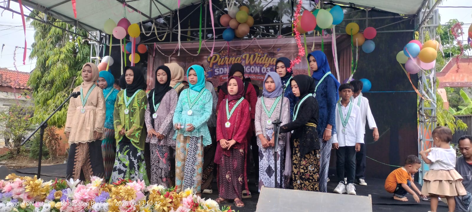 Purna Widya SDN Sengon 03: Lepas Siswa Kelas VI dengan Haru dan Pesan Integritas