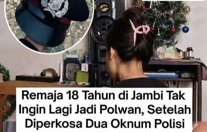 Cita - Cita Remaja 18 Th Pupus Jadi Polwan, Setelah Di Perkosa 2 Oknum Polisi