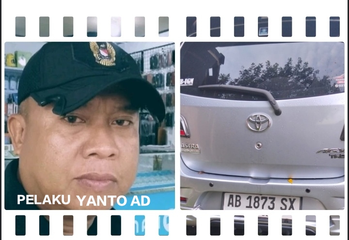 YANTO AD Bawa Kabur Mobil Toyota AGYA AB 1873 SX & EMAS, Polisi Segera Tindak