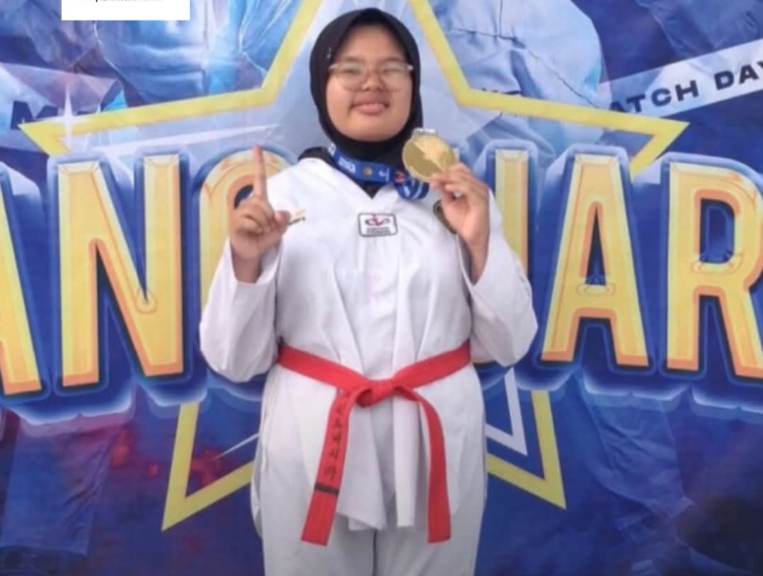 Kailla Kamilla Azahra Asal Indramayu Raih Medali Emas Kejuaraan Nasional Perang Bintang 2