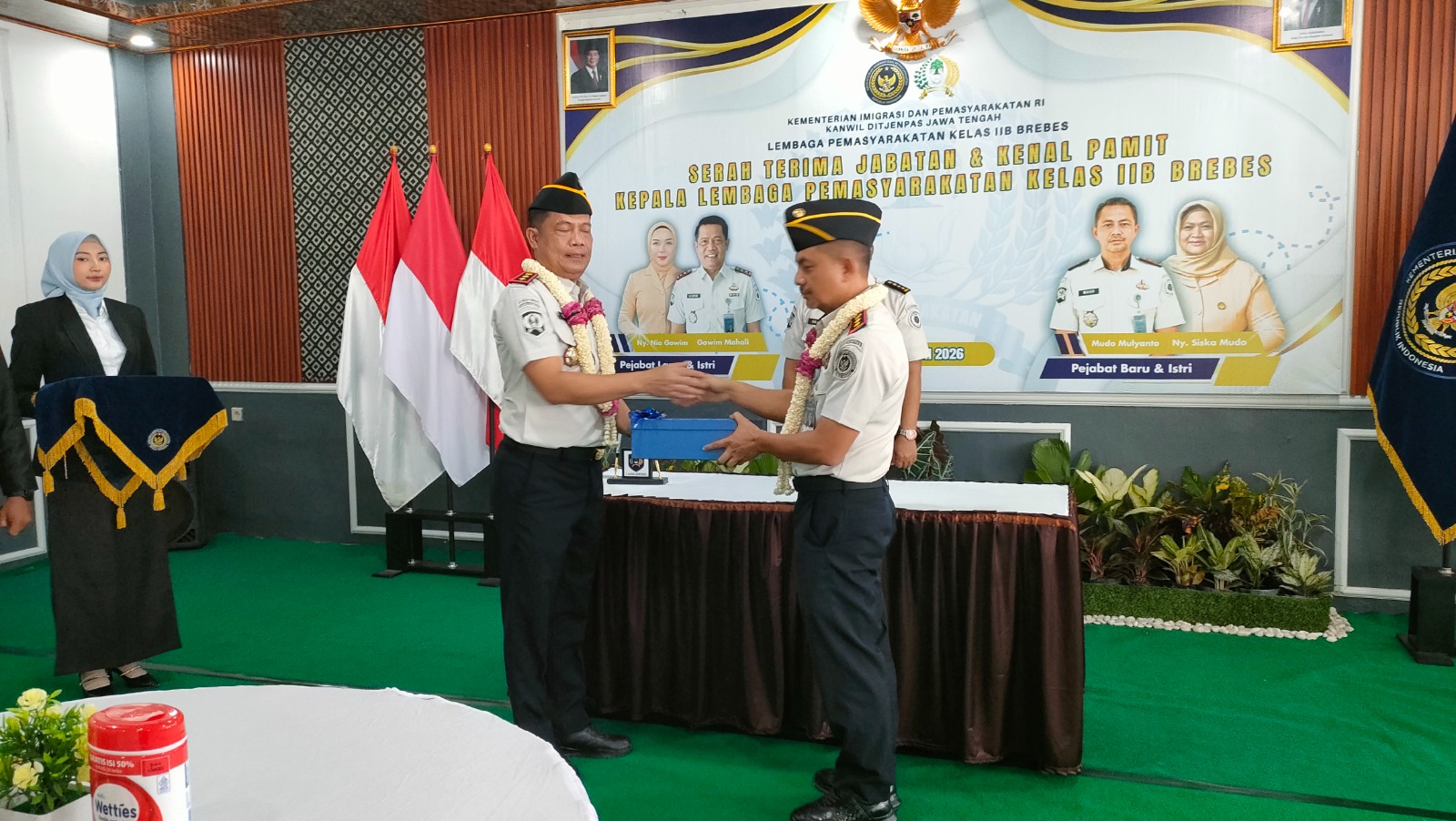 Tongkat Komando Berganti, Lapas Brebes Sambut Kalapas Baru dengan Semangat Baru