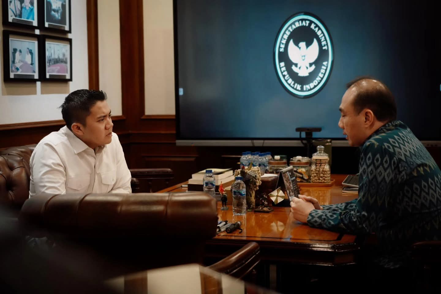 Terima CEO GoTo, Sekretaris Kabinet Bahas Kesejahteraan Juta-an Pengemudi Online