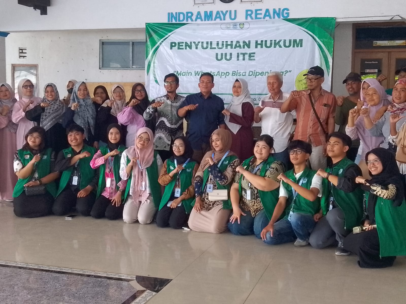 PENYULUHAN HUKUM UU ITE,  Main WhatsApp Bisa Dipenjara