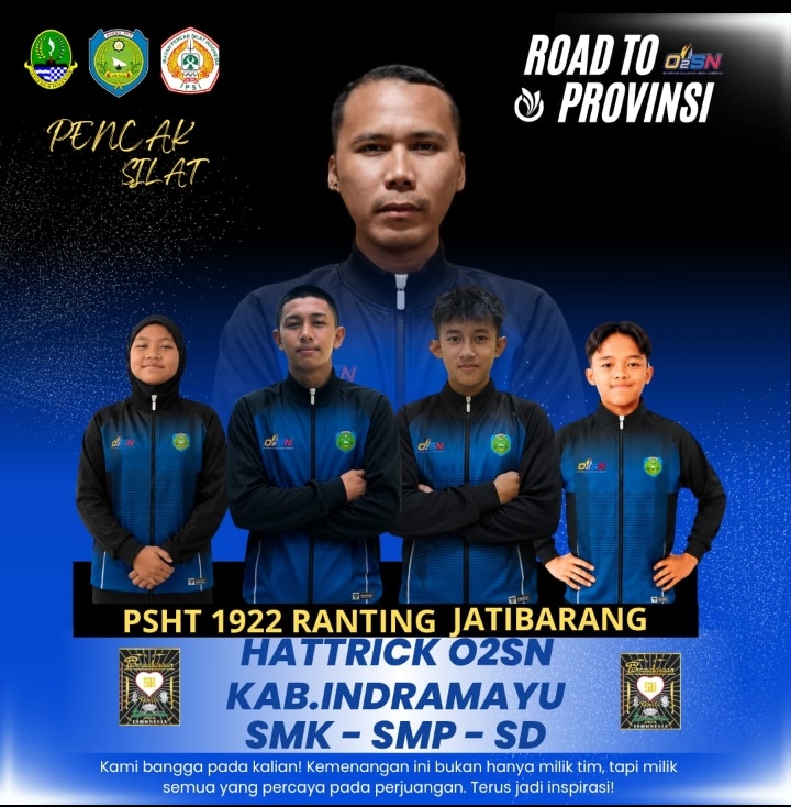 PSHT 1922 Indonesia Ranting Jatibarang Raih 8 Medali di O2SN Indramayu, 4 Atlet Lolos ke Tingkat Provinsi Jabar