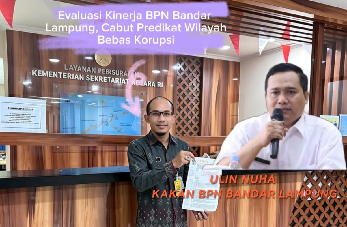 Kasus Bocor Data, DPP KAMPUD Lapor PRESIDEN dan MENPANRB: Cabut WBK BPN Bandar Lampung
