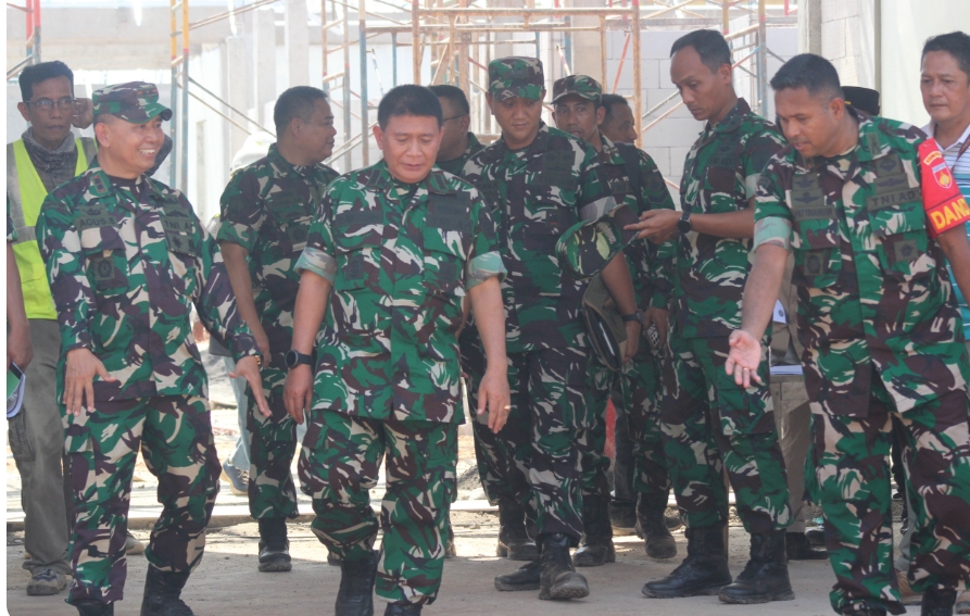 Tim Kemhan RI Tinjau Progres Pembangunan Yonif TP di Nguntoronadi Wonogiri