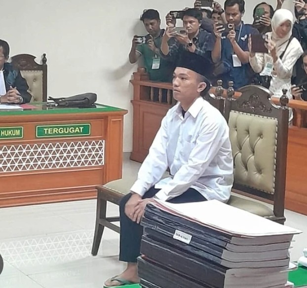 Alvian Sinaga Pembunuh Putri Apriyani Dituntut Hukuman Seumur Hidup
