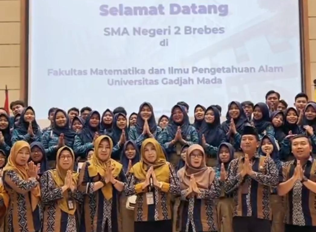 Siswa SMA Negeri 2 Brebes Gelar Studi Kampus ke UGM, Perkuat Riset dan Motivasi Studi Lanjut