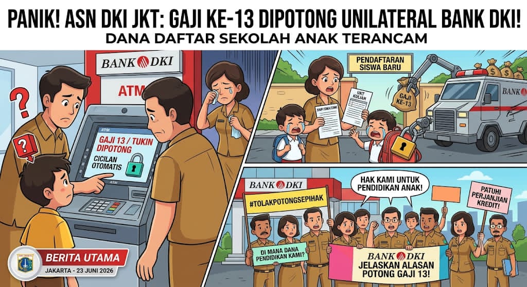 Momen Gaji 13 Cair Justru Bikin Resah: ASN DKI Tak Bisa Bayar Semesteran Kuliah Anak